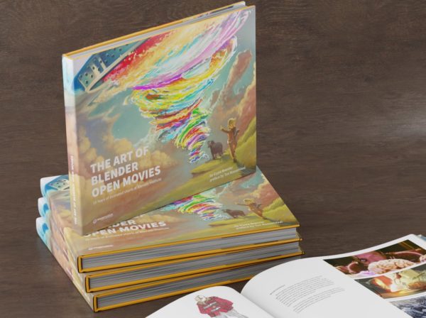 Boek ter ere van tien jaar Blender.